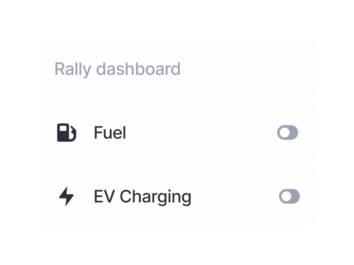 Real-time fleet expense tracking